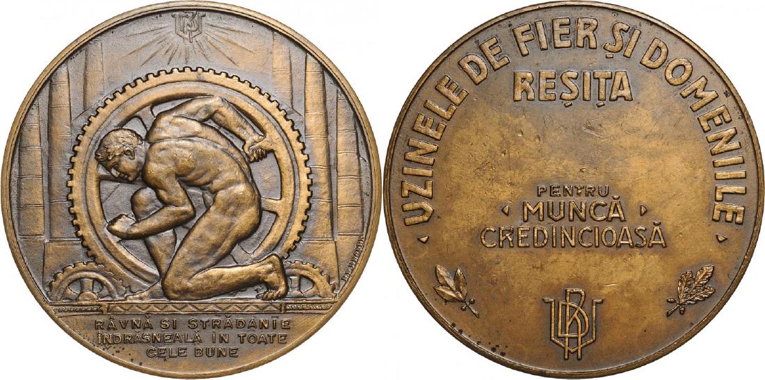 For Faithfull Work in the Resita Iron Factory (1 of 1)