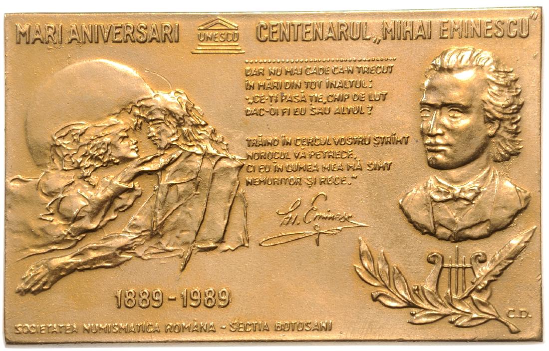 Socialist Republic - Medal "100 years from the death of (1 of 1)