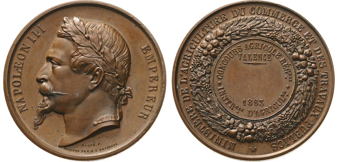 AE Medal (50mm, 57.81 g) 1863 (1 of 1)