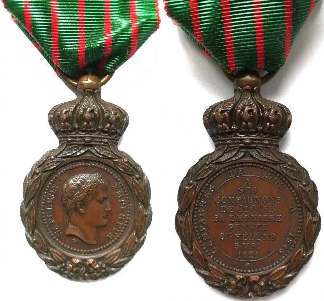 Saint Helena Medal, instituted in 1857 (1 of 1)