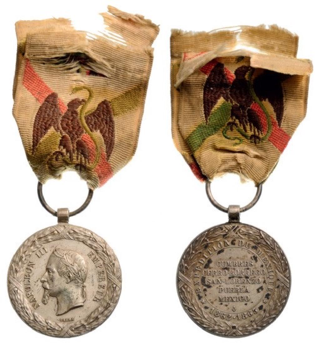 Mexico Campaign Medal, instituted in 1863 (1 of 1)