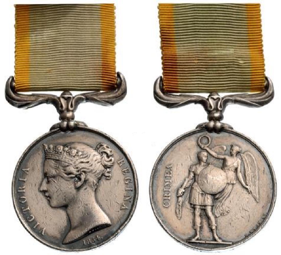 Crimea Medal, instituted in 1854 (1 of 1)