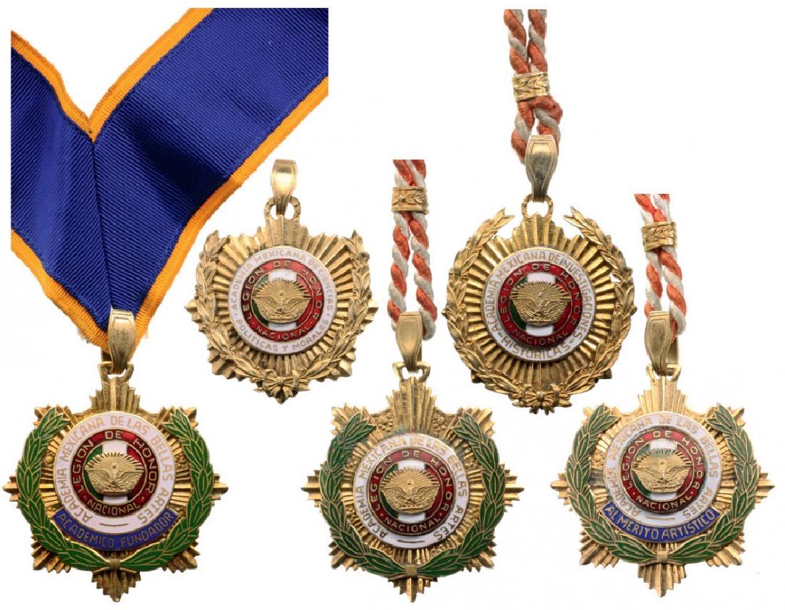 Lot of 5 NATIONAL LEGION OF HONOR DECORATIONS (1 of 1)