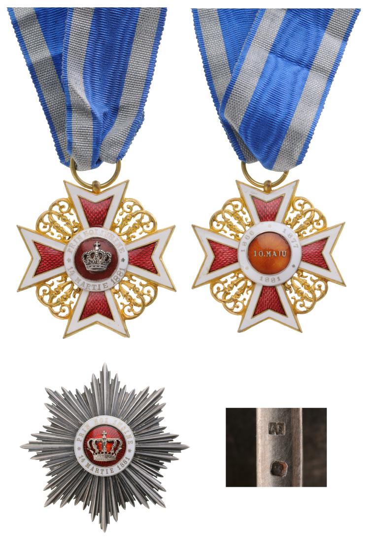 ORDER OF THE CROWN OF ROMANIA, 1883 (1 of 1)