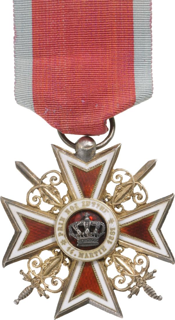 ORDER OF THE CROWN OF ROMANIA, 1885 (1 of 2)