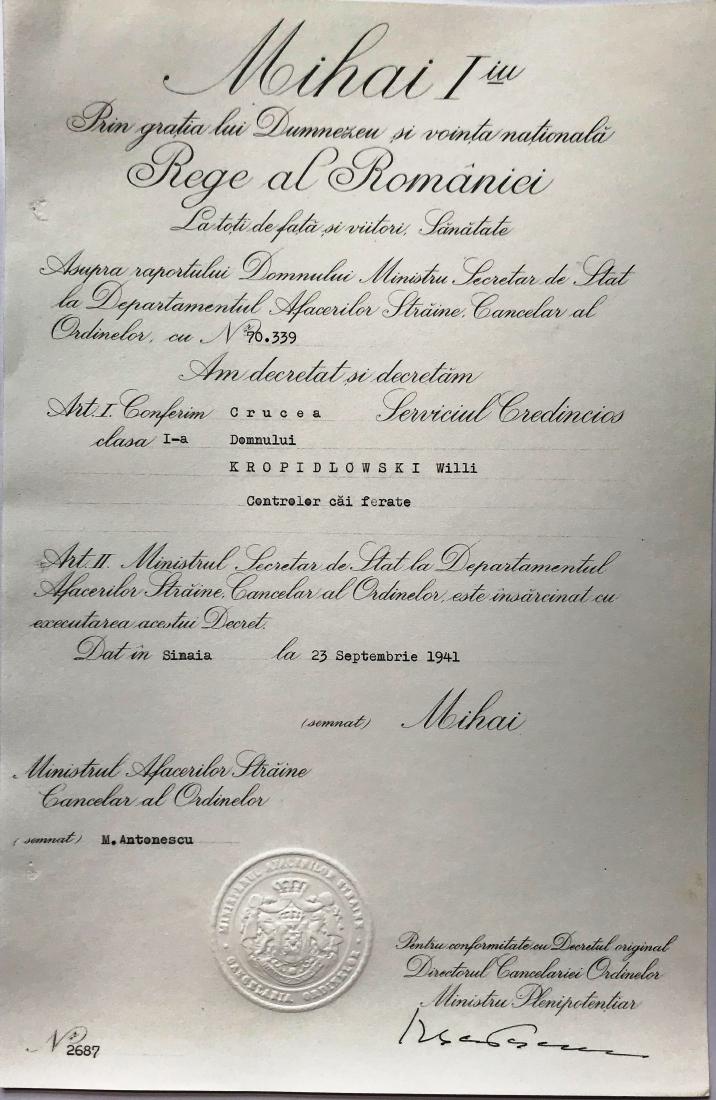 Medal of Faithfull Service, 2nd Type, Civil, 1st Class, (1 of 1)