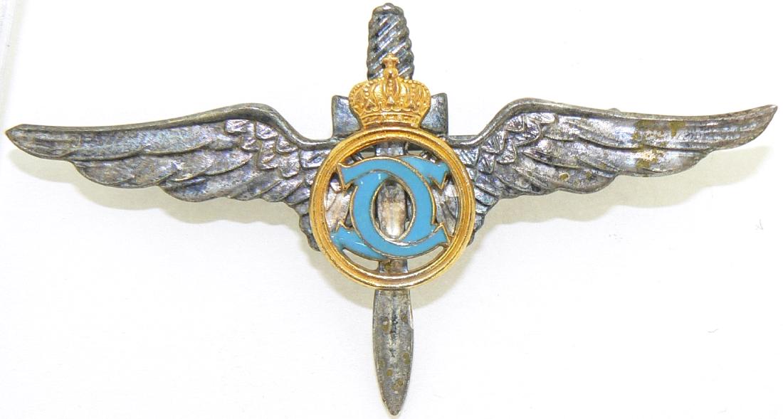Military Pilot Badge, King Carol II Model, Regency (1 of 1)