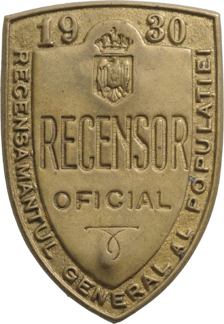 Census Badge, for the 1930 Census (1 of 1)