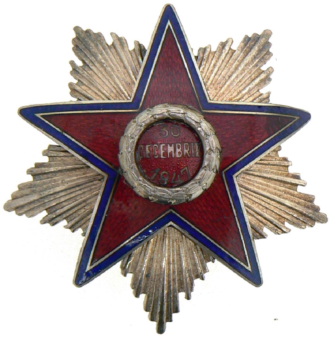 RPR - ORDER OF THE STAR OF ROMANIA, instituted in 1948 (1 of 1)