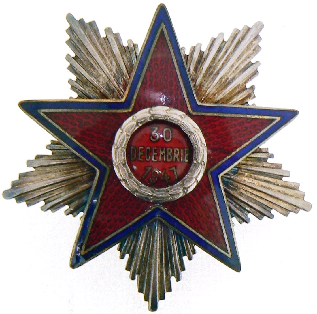 RPR - ORDER OF THE STAR OF ROMANIA, instituted in 1948 (1 of 1)