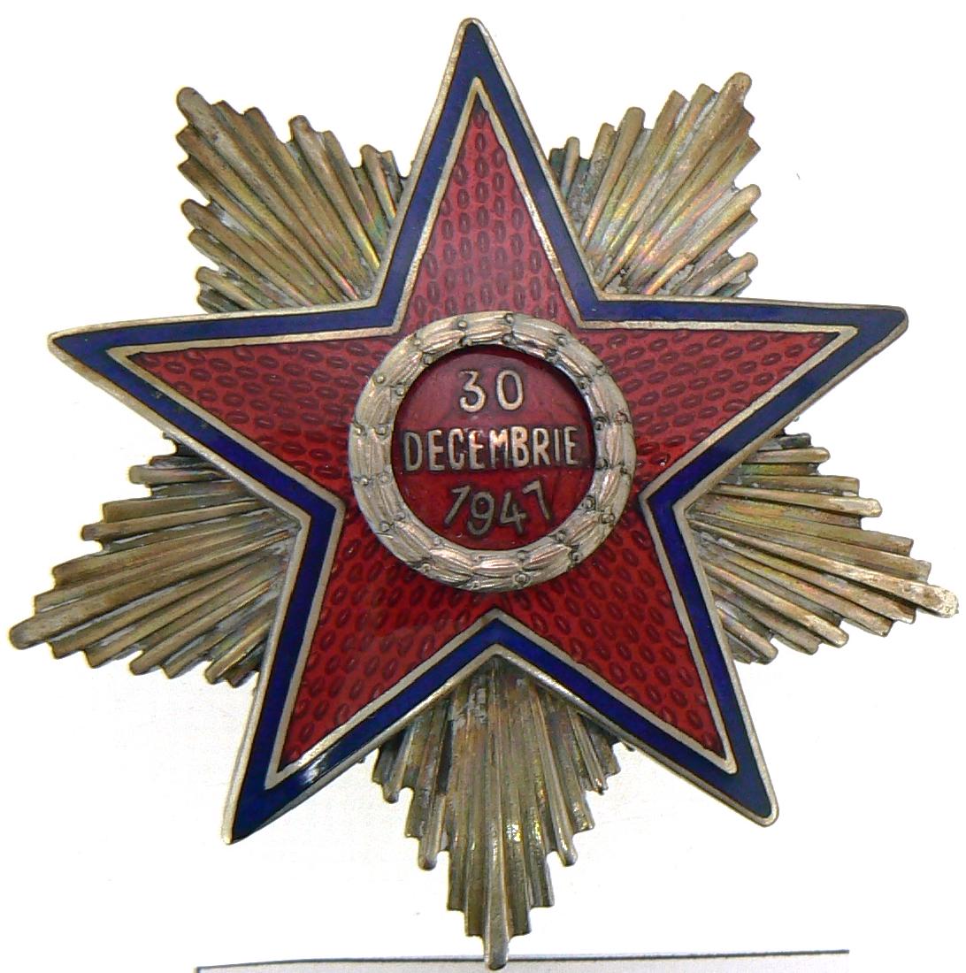 RPR - ORDER OF THE STAR OF ROMANIA, instituted in 1948 (1 of 1)