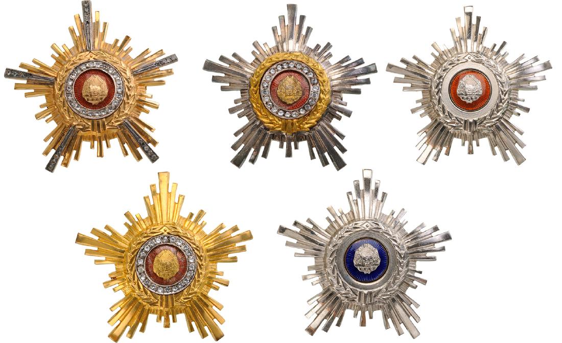 RSR - ORDER OF THE STAR OF ROMANIA, instituted in 1948 (1 of 1)