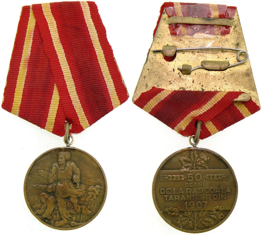 RPR - MEDAL TO COMMEMORATION 50 YEARS FROM THE PEASANTS (1 of 1)
