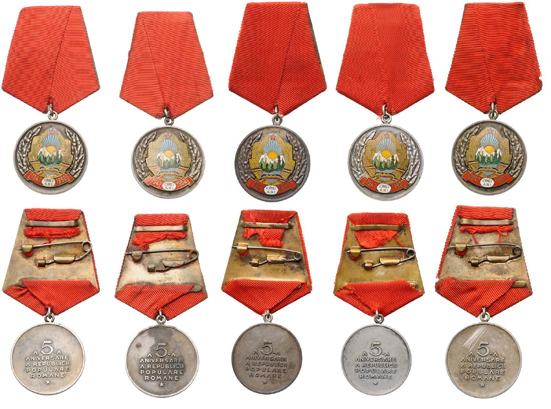 RPR - COMMEMORATIVE MEDAL OF THE 5th ANNIVERSARY OF THE (1 of 1)