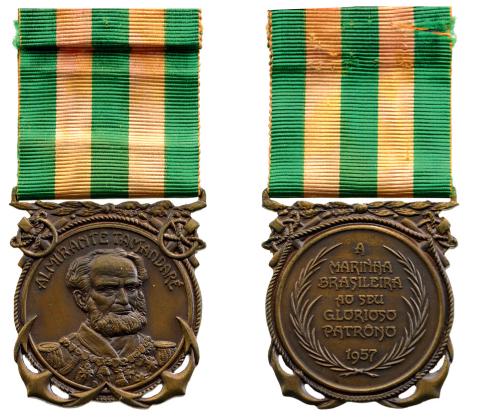 Admiral Tamandare Medal, instituted in 1957 (1 of 1)