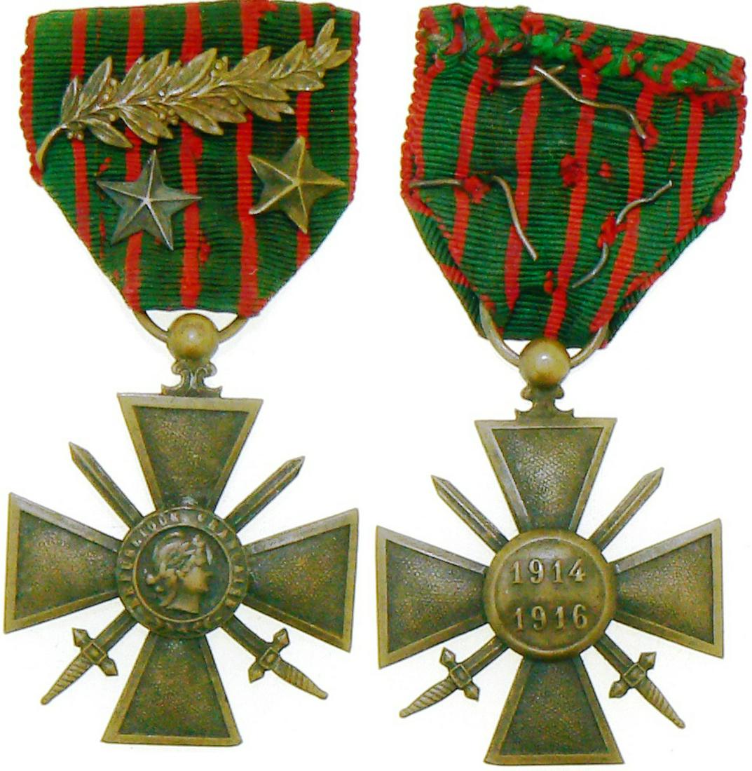 War Cross 1914-1916, instituted in 1915 (1 of 1)