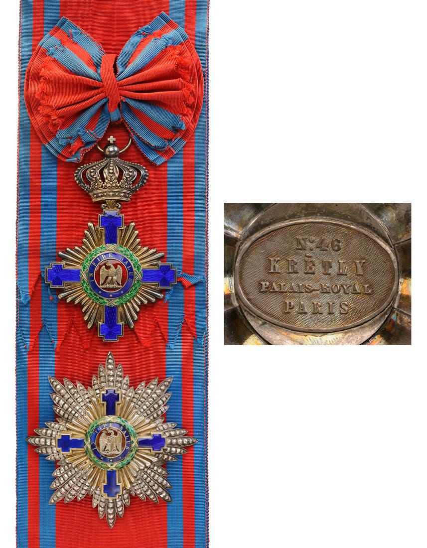 ORDER OF THE STAR OF ROMANIA, 1864 (1 of 2)
