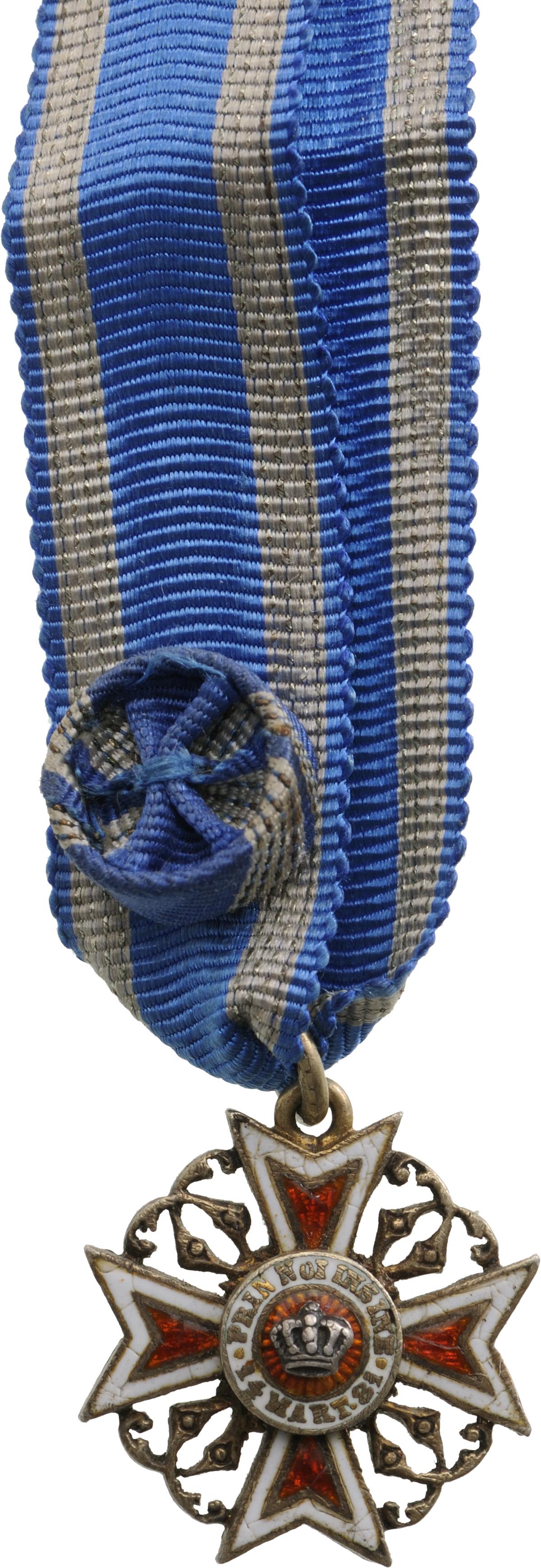 ORDER OF THE CROWN OF ROMANIA, 1883 (1 of 2)