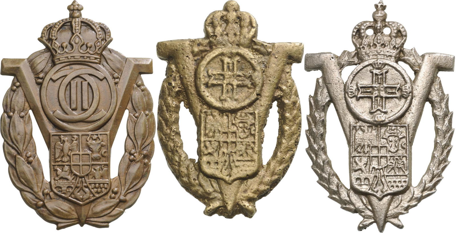 "Volunteers" Badge from "King Carol II" Model (1 of 1)