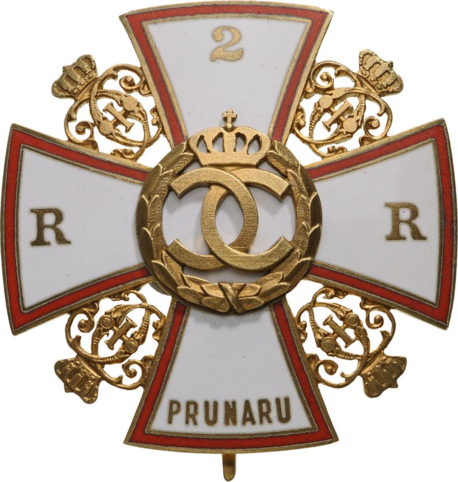 REGIMENTAL BADGE OF THE 2nd Rosiori Regiment - Prunaru (1 of 1)