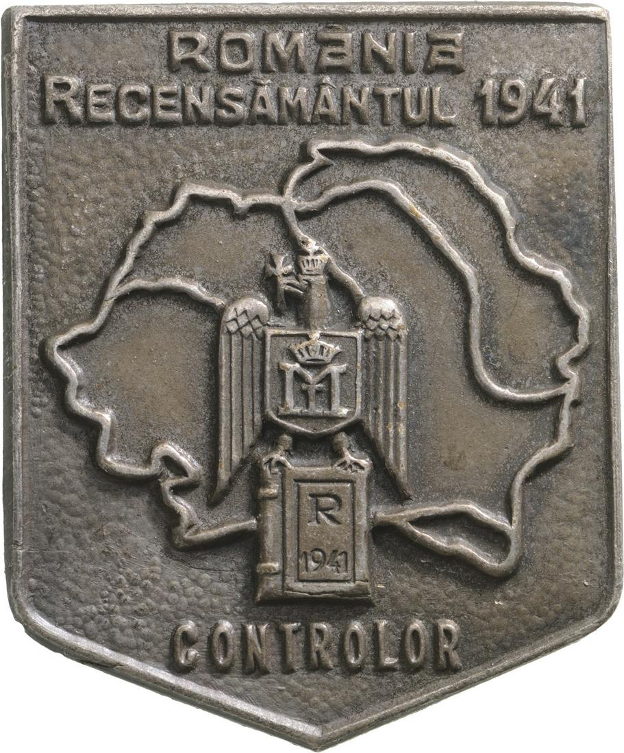 Census Controller Badge, 1941 (1 of 1)