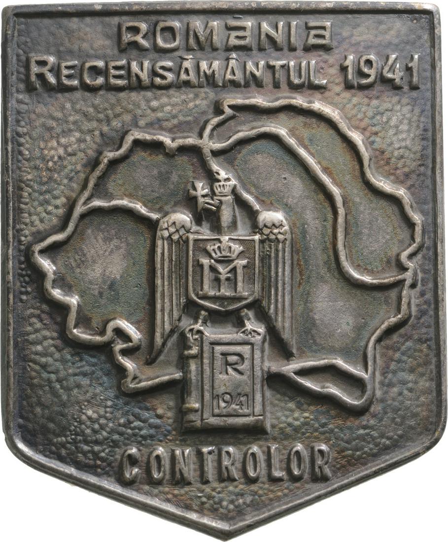 Census Controller Badge, 1941 (1 of 1)