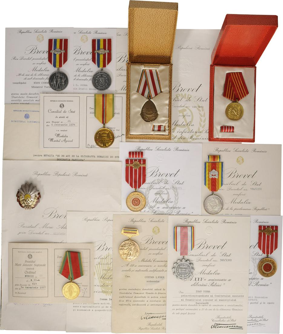 Personal Group of a Romanian Ambassador and Minister of (1 of 10)