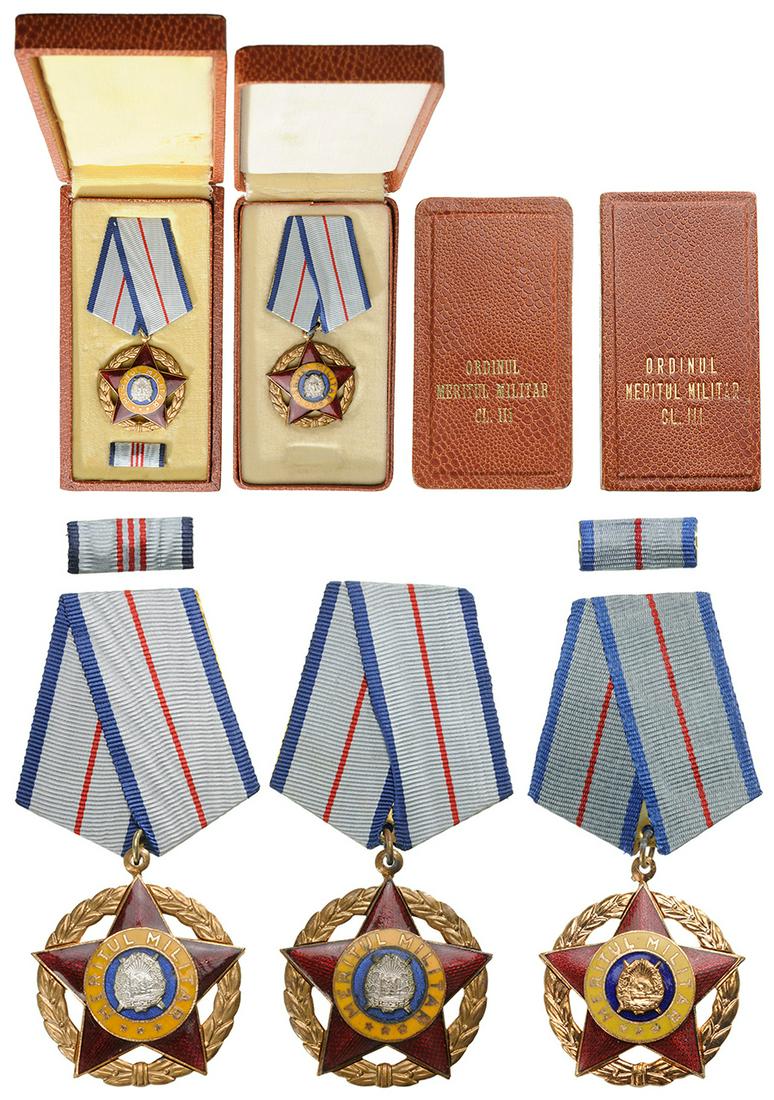 RSR - ORDER OF MILITARY MERIT, instituted in 1954 (1 of 1)