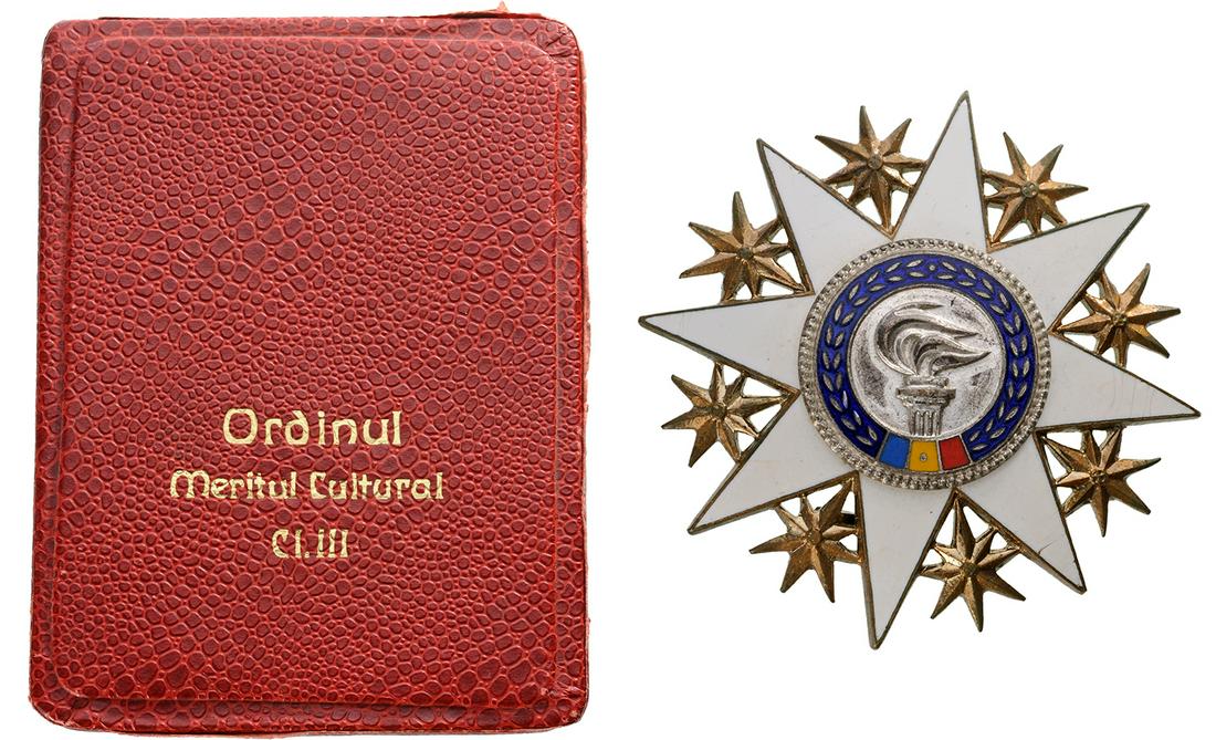 RSR - ORDER FOR CULTURAL MERIT, instituted in 1966 (1 of 1)