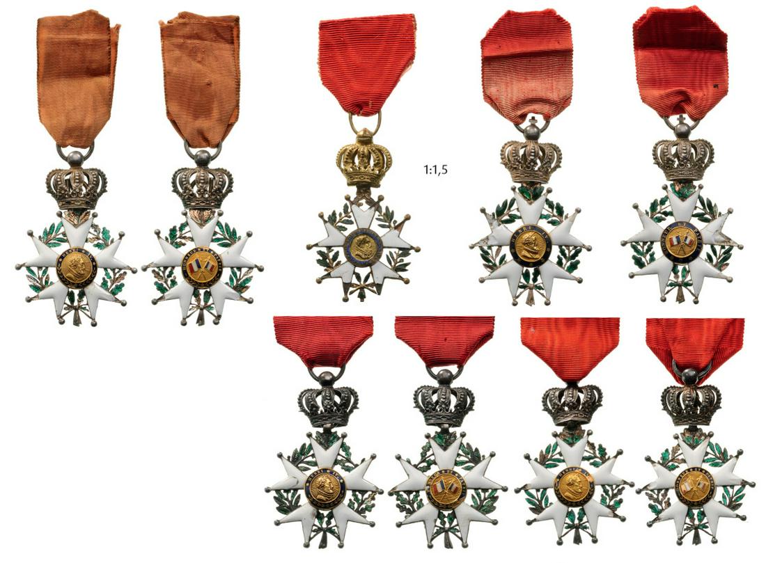 Lot of 5 ORDER OF THE LEGION OF HONOR (1 of 1)