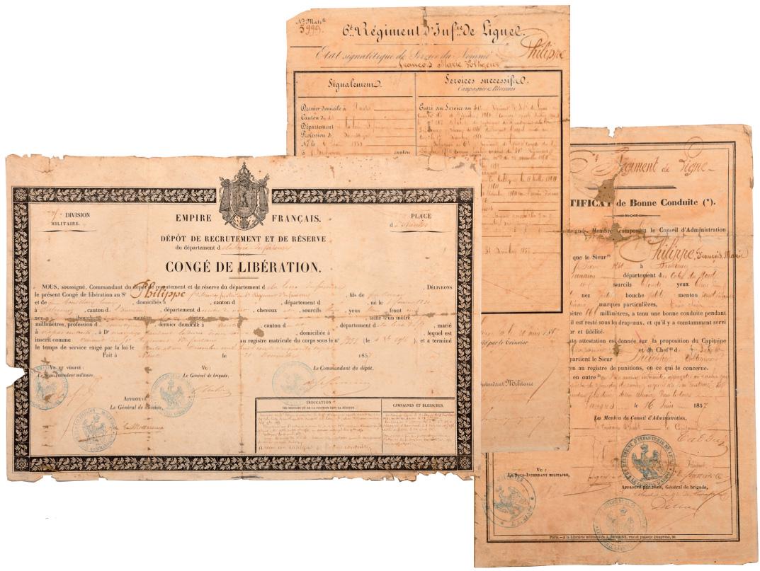 A lot of 3 Documents (1 of 1)