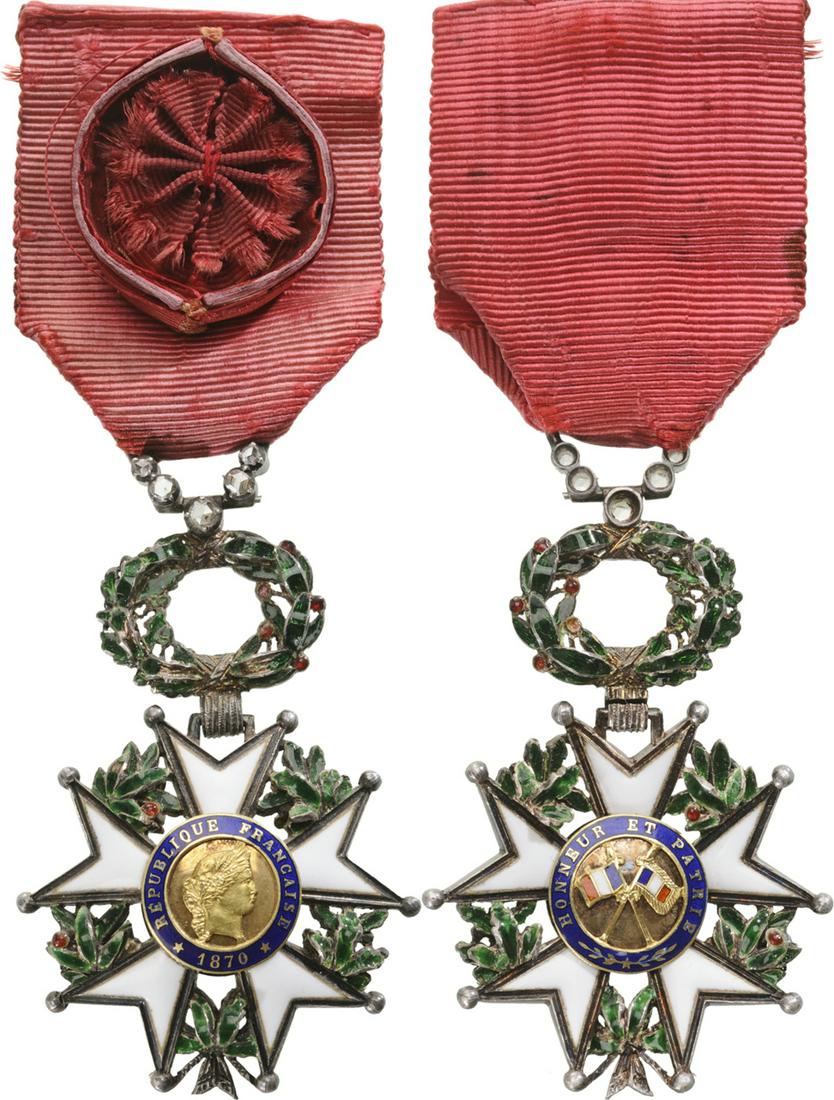 DE LUXE ORDER OF THE LEGION OF HONOR, 3rd REPUBLIC, (1 of 1)