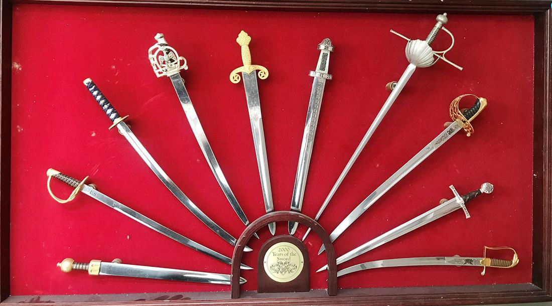 Decorative frame "2000 Years of the Sword" (1 of 1)