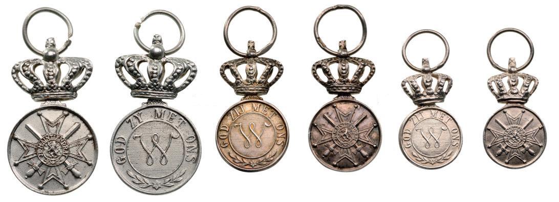 Lot of 3 MEDAL OF THE ORDER OF ORANGE NASSAU (1 of 1)