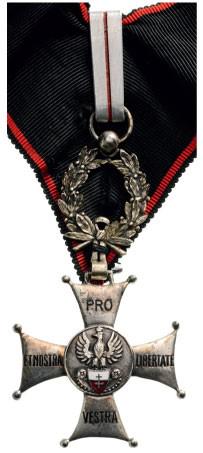 MERIT CROSS OF THE POLISH FIGHTERS AND RESISTANCE IN (1 of 1)