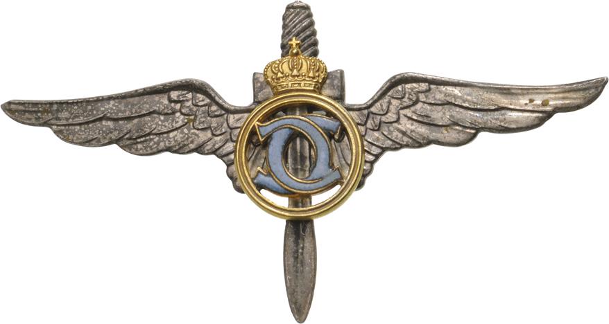 Military Pilot Badge, King Carol II Model, 1931-1940 (1 of 1)