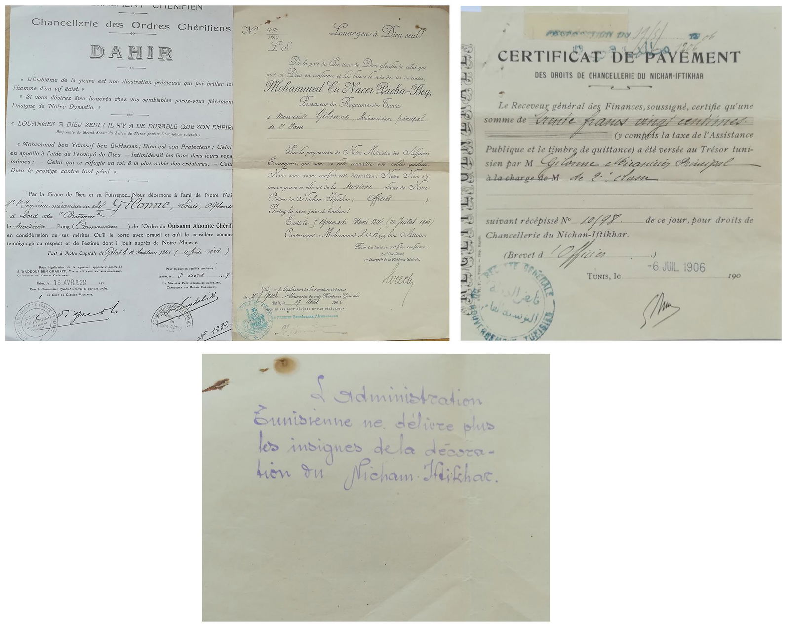 ORDER OF NICHAN AL IFTIKHAR (1 of 1)