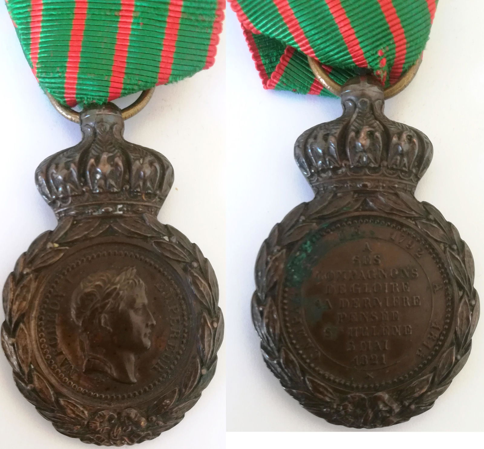 Saint Helena Medal, instituted in 1857 (1 of 1)