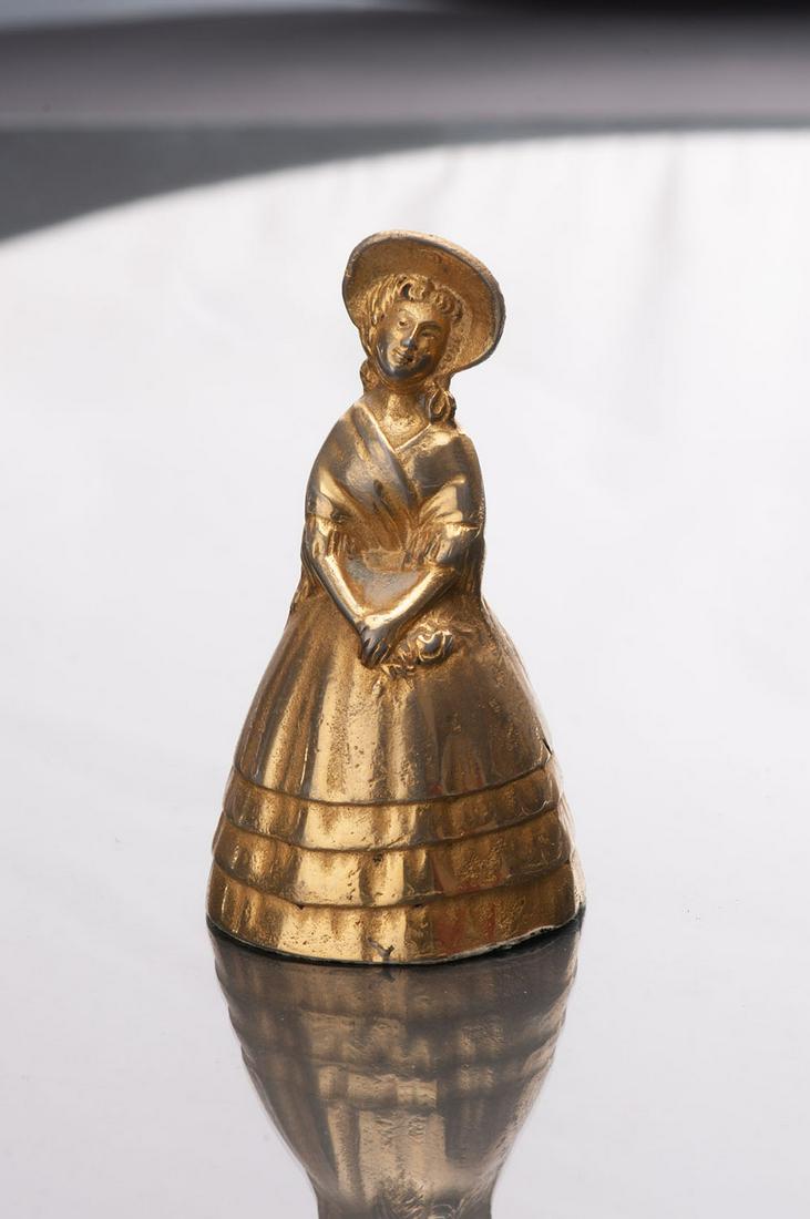 Decorative gilded bronze figurine (1 of 1)