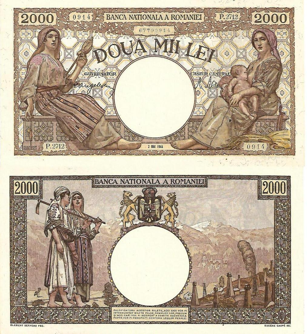 2000 Lei (18.11.1941 - 10.10.1944), dated 2nd of May (1 of 1)