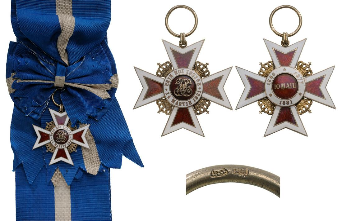 ORDER OF THE CROWN OF ROMANIA, 1881 (1 of 1)