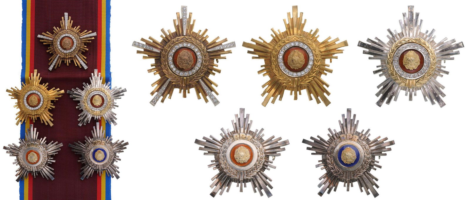 RPR - ORDER OF THE STAR OF ROMANIA, instituted in 1948, (1 of 1)