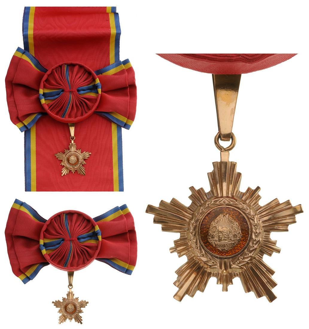 RSR - ORDER OF THE STAR OF ROMANIA, instituted in 1948, (1 of 1)