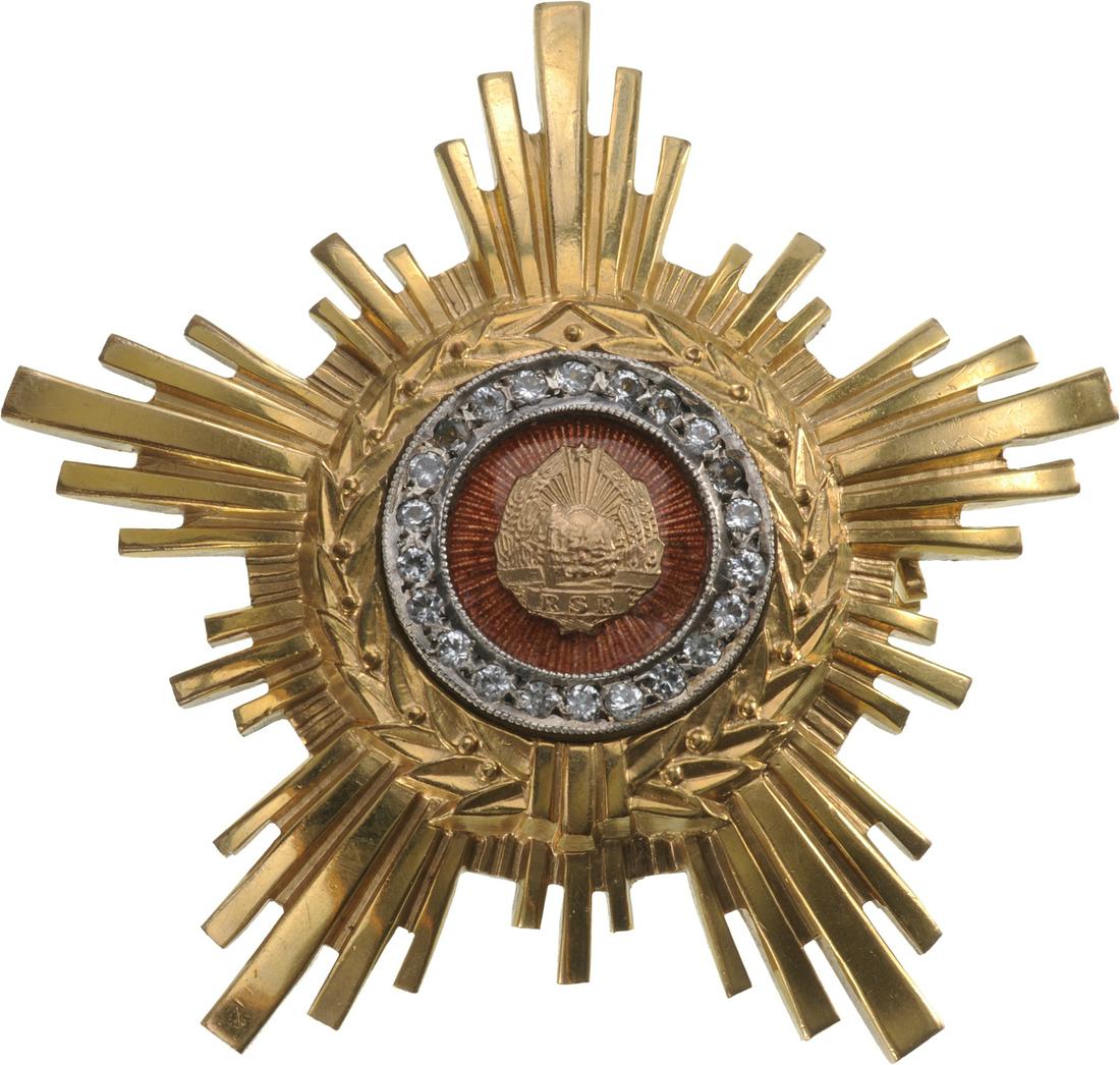 RSR - ORDER OF THE STAR OF ROMANIA, instituted in 1948, (1 of 1)