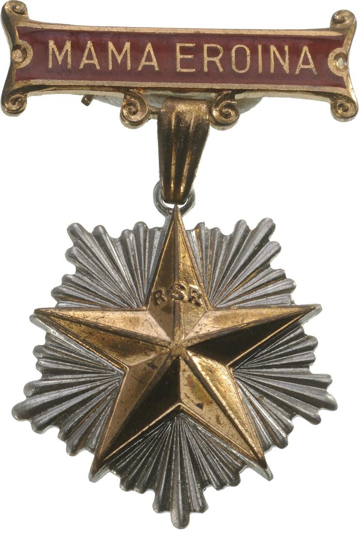 RSR - ORDER OF "HEROIC MOTHER", instituted in 1951 (1 of 1)