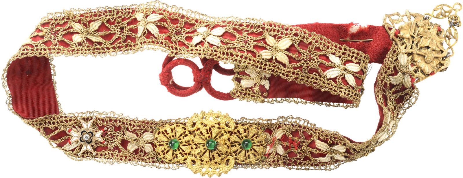 Large ceremonial pectoral sash (1 of 1)