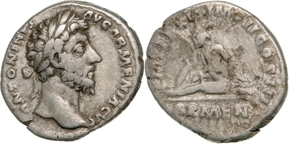 Marcus Aurelius (161-180), AR Denarius (2.8g) struck (1 of 1)