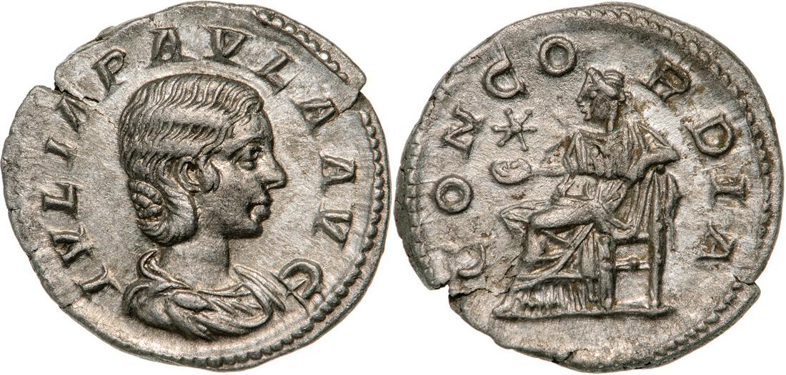 Julia Paula (219-220AD), AR Denarius (2,2g), Rome (1 of 1)