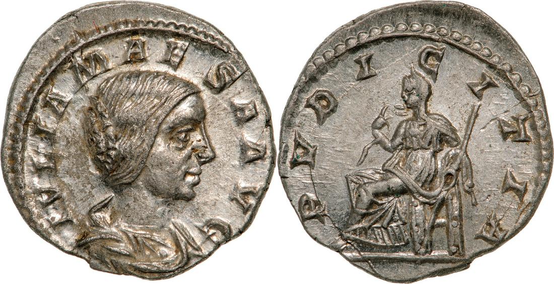 Julia Maesa (218-224AD), AR Denarius (2,7g), Rome (1 of 1)