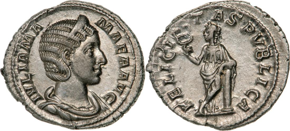 Julia Mamaea (222-235AD), AR Denarius (3,1g), Rome (1 of 1)